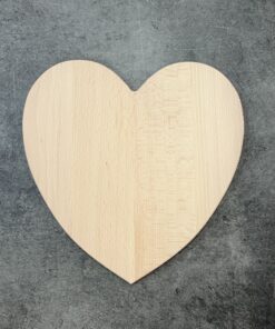 Houten hart borrelplank