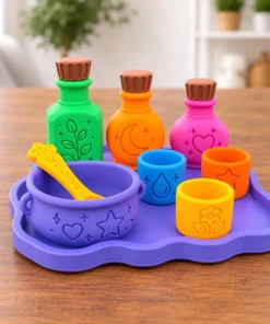 Potion playtray in thema Halloween door Colourful Play.